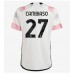 Juventus Andrea Cambiaso #27 Venkovní Dres 2023-24 Krátkým Rukávem